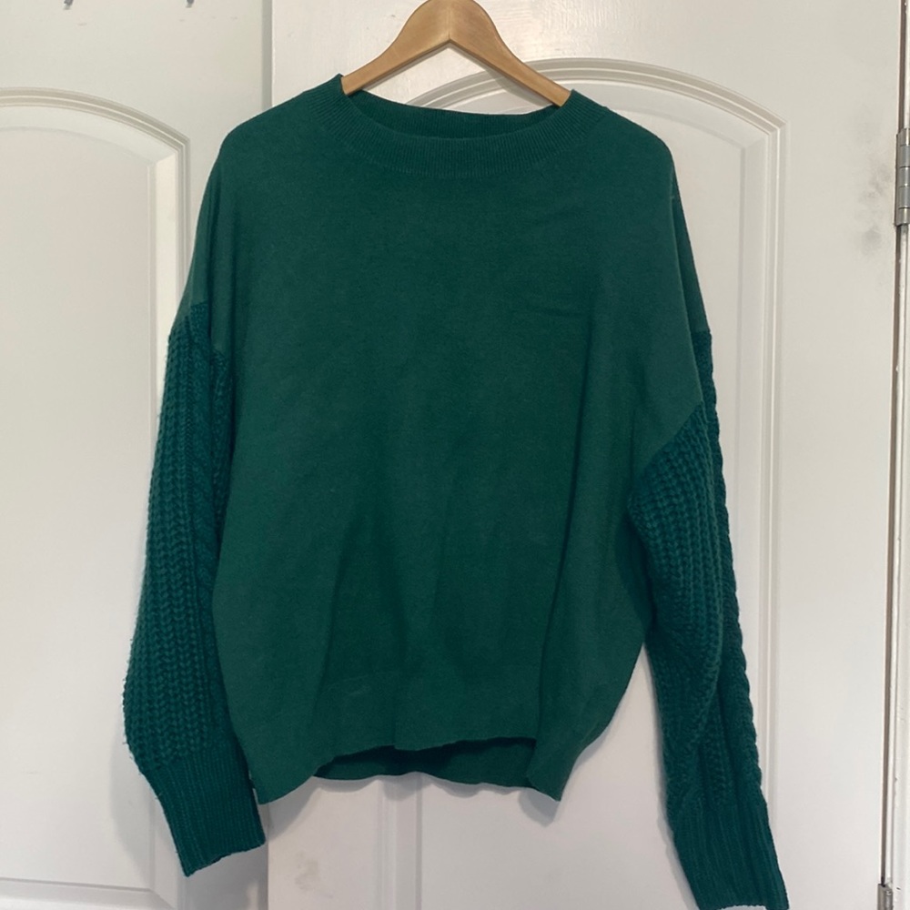 EUC green sweater